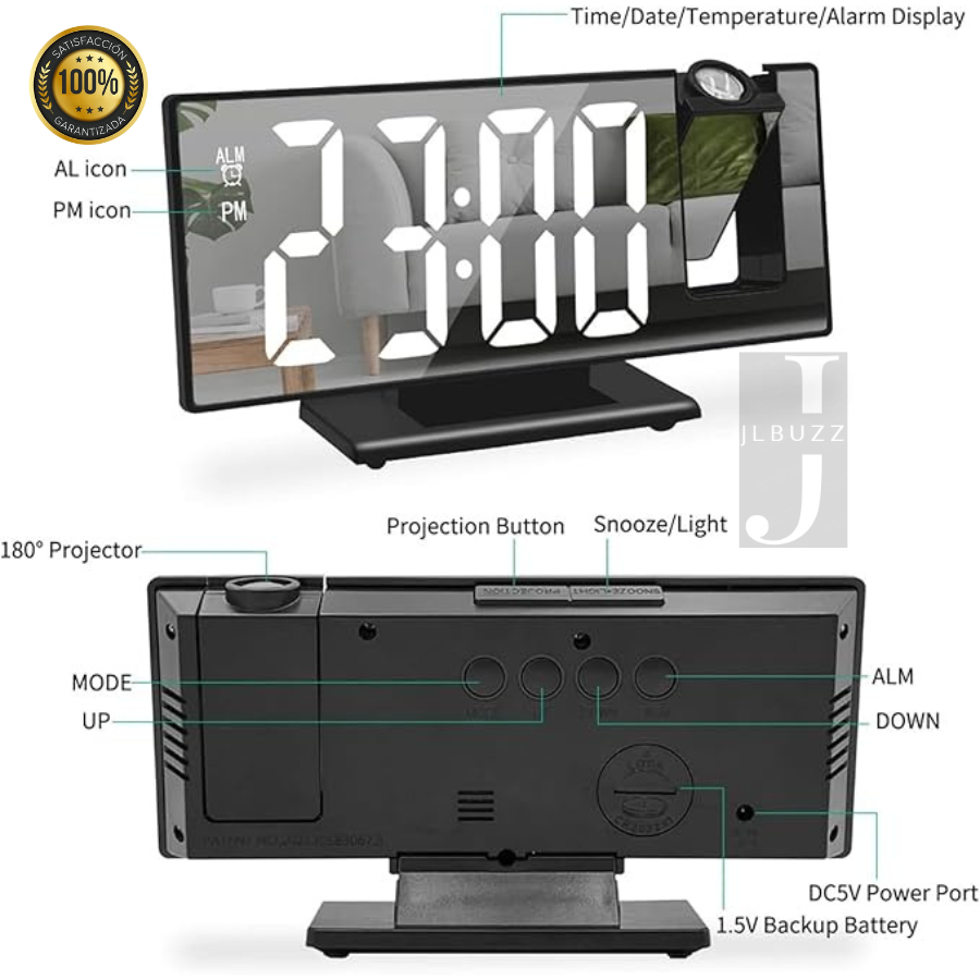 RELOJ PROYECTOR 360