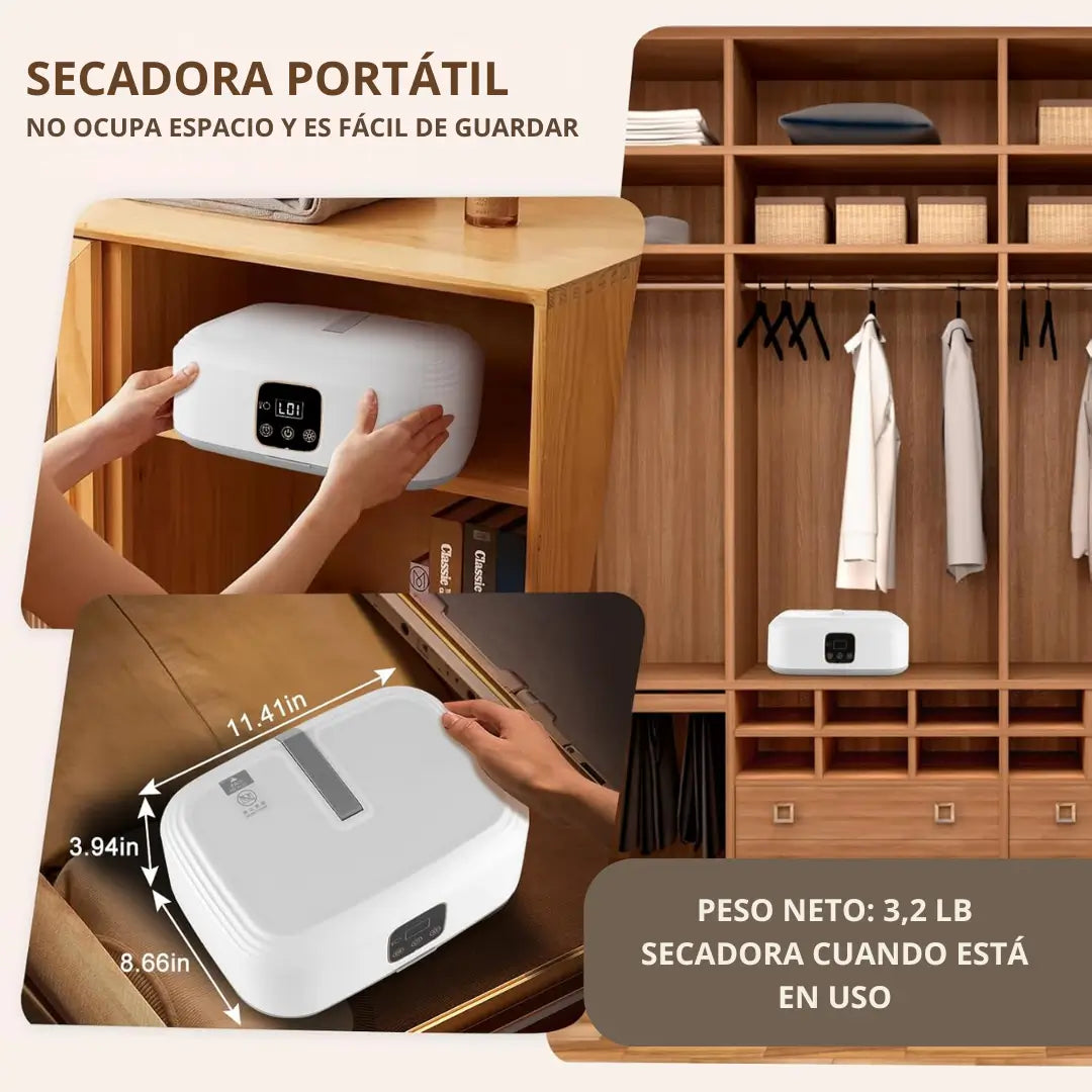 SECADORA DE ROPA PORTATIL